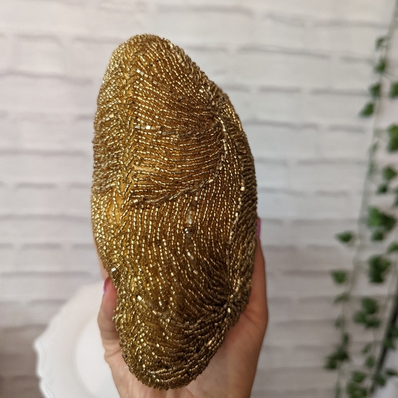 Vintage Gold Beaded Bag - Picture 7 of 10